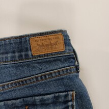 Levi’s 525 Perfect Waist Boot Cut Jeans Women’s Blue Stretch Size 12 M (30×30) image 8