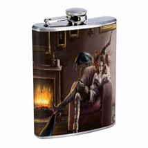 Hot Anime Witches D9 Flask 8oz Stainless Steel Hip Drinking Whiskey - £11.83 GBP