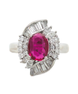 Authenticity Guarantee

Platinum 1.62 Carat Genuine Natural Ruby Ring wi... - €6.983,13 EUR