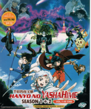 Anime DVD Hanyo No Yashahime Season 1+2 Vol.1-48 End English Dubbed - £26.24 GBP