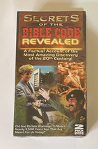 Secrets of the Bible Code Revealed Double 2 VHS Set 1999 Dr Kass Rare NEW - £7.90 GBP