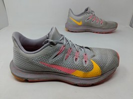 Nike Womens Quest 2 CU4827-001 Gray Running Shoes Sneakers Size 8 - $29.69