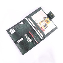 Alirattan New Customized Folder Briefcase Bag Fashion Designer Ostrich Leather D - £37.05 GBP