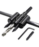 Luomorgo 1 3/16&quot; To 12&quot; Adjustable Hole Saw Circle Cutter Drill Bit Tool... - $33.99