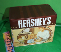 Hershey&#39;s Kisses Chocolate Tin Recipe Card Holder For Baking Treats Indexed - €25,96 EUR
