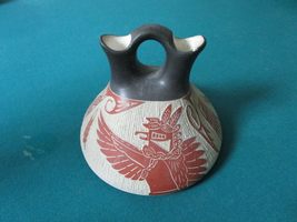 Navajo Pottery Compatible with Alvin Y. ADA, Arthur Lucario CHINANA JEMEZ. Orig  - £49.59 GBP