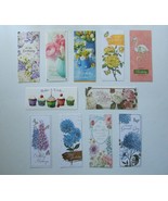 Happy Birthday Assorted Floral Greeting Cards With Envelopes Lot of 11 S... - £9.59 GBP