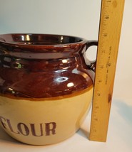 Monmouth Maple Leaf Stoneware Flour Crock with Handles image 4