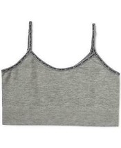 Calvin Klein Girls Seamless Bralette-S(6/6X)/Heather Gray - $17.00