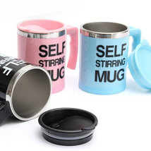 Auto Mixing Coffee Cup Stainless Electric Lazy Self Stirring Mug Tea Mug... - $45.82
