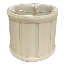 Royal Designs English Box Pleat Round Chandelier Lamp Shade, Eggshell, 4.5&quot; x 5&quot; - $15.79