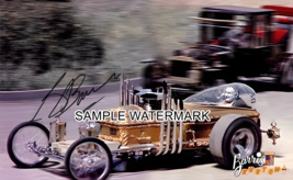 George Barris &quot;Hollywood custom cars&quot; photo signed Never before seen -D2 - £1.44 GBP