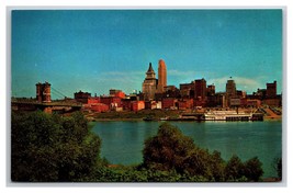 Skyline View Cincinnati Ohio OH UNP Chrome Postcard XA1 - $2.92