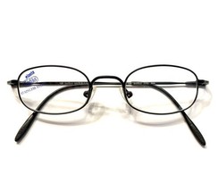 Small Classic Safilo Kids K2763 Black full Rim Metal Eyeglasses Made in Italy - £39.10 GBP