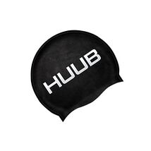 Huub Unisex Swim Cap, Black, One Size  - $28.00