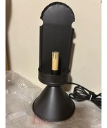 Sconce on a cone electric Accent light with bulb in Black Tin - $697.89 MXN