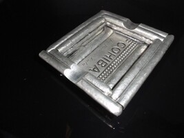 Heavy Metal Cigar Ashtray Measures 5.75" L x 5.25" W Weighs 3.69 # Made in USA image 4