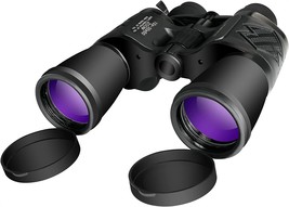 Borwolf 10X-30X Magnification Wide Angle Binoculars For Hunting, Long Range. - £64.22 GBP