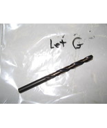 Letter G Twist Drill, Heavy Duty Super Premium Black &amp; Gold - $9.99