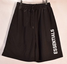 Essentials Printed Mens Shorts Black 2XL - £15.58 GBP