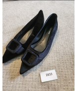 Women’s C. Paravano Pointed Toe Flats, EU 41, Black - $134.47 CAD