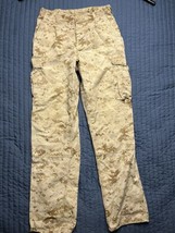 USMC Marine Corps DESERT Digital Trousers Pants Small-Regular 8415-01-48... - $19.80