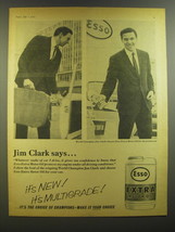 1964 Esso Extra Motor Oil Ad - Jim Clark Says - $18.49