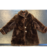 Vintage Teddy Bear Coat Genuine Sheared Mouton Lamb Fur Ottawa Canada Su... - $149.88 CAD