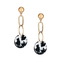 Avon Modern Jet Statement Earrings - £7.83 GBP