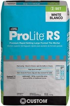 Custom Building Products Prolite 30 lb Tile and Stone Rapid Setting White Mortar - £26.07 GBP