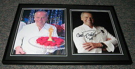 Wolfgang Puck Signed Framed 12x18 Photo Set Food Network - £79.11 GBP