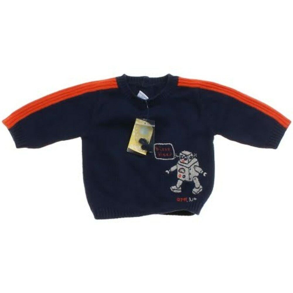 Primary image for Gymboree boys 3-6 months Robot Sweater NEW