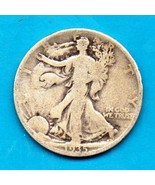 1935 Walking Liberty Silver Half Dollar 50c  - £12.78 GBP