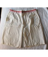 Men&#39;s Penguin by Munsingwear 100% Cotton Shorts Ivory Size 32  - £29.57 GBP