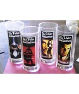 Set of 4 Limited Edition Movie Drinking Glasses Zorro etc. - $189.41 MXN