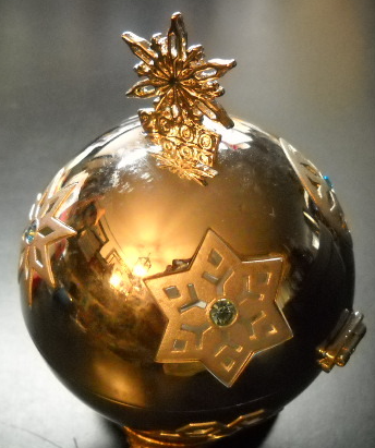 Lenox Christmas Ornament 2000 Snowflake Giving Ball Silverplate - $6.99