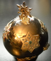 Lenox Christmas Ornament 2000 Snowflake Giving Ball Silverplate - £5.57 GBP