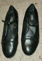 Womens Valley Lane 10WW Black Leather Heel Style Shoe - $276.06 MXN