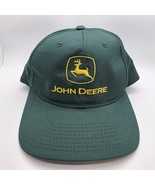 John Deere Vintage Yupoong Snapback Cap Hat Green Embroidered - $67.31 CAD