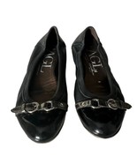 AGL Attilio Giusti Leombruni Ballet Flat Shoes Black Leather Women Size ... - £31.06 GBP