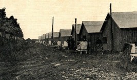 Postcard Of WWI Mobilization Camp Regimental Street Syracuse, NY - £17.13 GBP