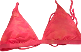 Body Glove Women&#39;s Triangle Bikini Tie Top Fabulush, Salmon, XL - £15.50 GBP