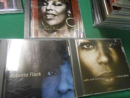 3 Music CDs- ROBERTA FLACK Best of Roberta Flack-Set the Night for Music-R.Flack - £6.79 GBP