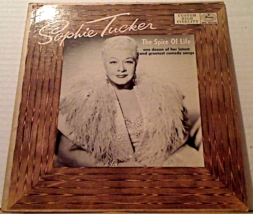 Autographed Signed Sophie Tucker Record Album &quot;The Spice Of Life&quot; - £19.65 GBP