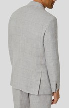 Tommy Hilfiger Men&#39;s Modern-Fit Flex Stretch Plaid Linen Suit Jacket Gre... - £51.15 GBP