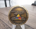 1st Armored 127th Aviation Support Battalion Iron Eagle Army Challenge C... - $12.86