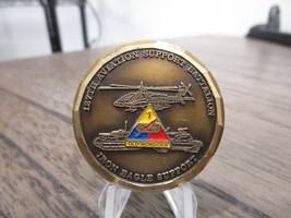 1st Armored 127th Aviation Support Battalion Iron Eagle Army Challenge Coin 362F - £10.27 GBP