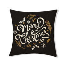 Creative Christmas Element Printing Pillowcase - $10.10