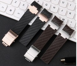 22mm Silicone Rubber Band Strap fit for Ulysse Nardin Maxi Marine Diver ... - $18.08+