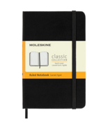 Moleskine Classic Notebook, Hard Cover, Pocket (3.5&quot; x 5.5&quot;), Ruled, Black - $365.81 MXN